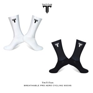 TriTiTan Professional Breathable Aero Cycling Socks